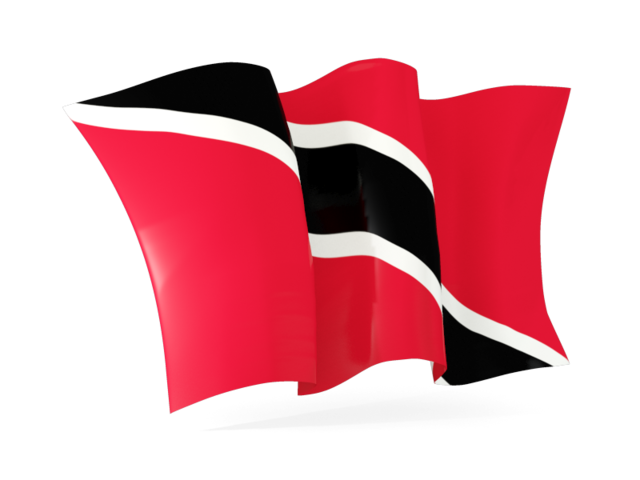 Waving Flag Illustration Of Flag Of Trinidad And Tobago