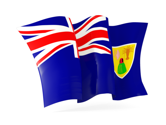 Waving flag. Download flag icon of Turks and Caicos Islands at PNG format