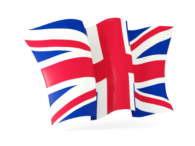 Waving flag. Download flag icon of United Kingdom at PNG format