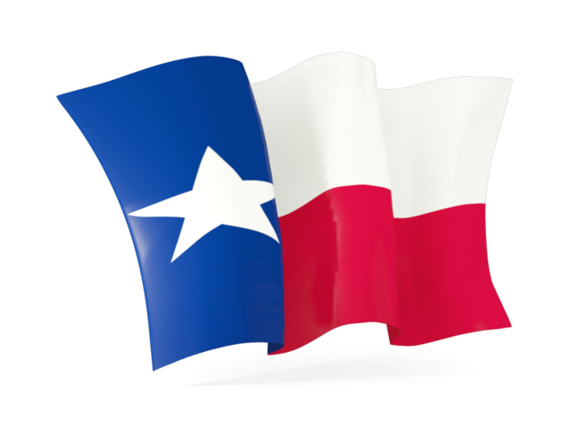 Waving flag. Download flag icon of Texas