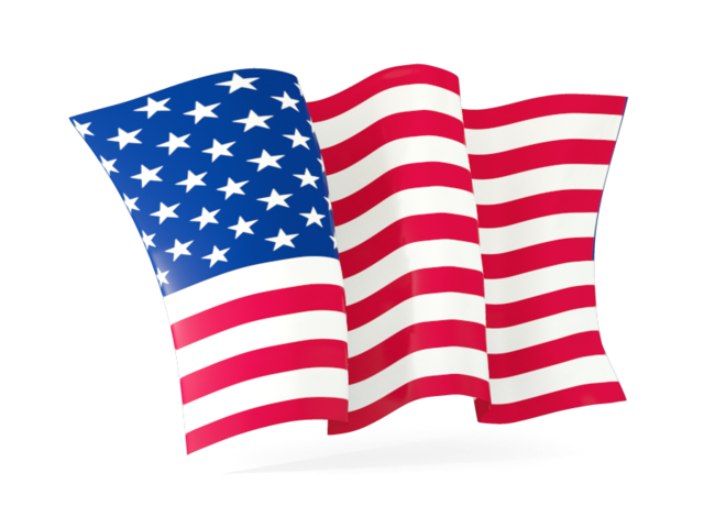 Waving flag. Download flag icon of United States of America at PNG format