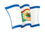 Flag of state of West Virginia. Waving flag. Download icon