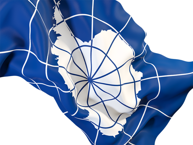 Waving flag closeup. Download flag icon of Antarctica at PNG format