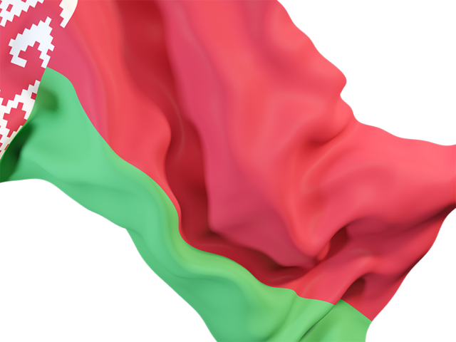 Waving flag closeup. Download flag icon of Belarus at PNG format