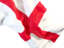 England. Waving flag closeup. Download icon.