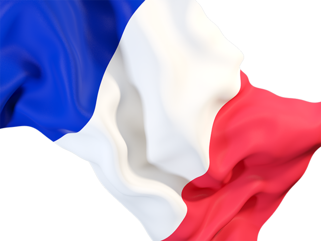 Waving flag closeup. Download flag icon of France at PNG format