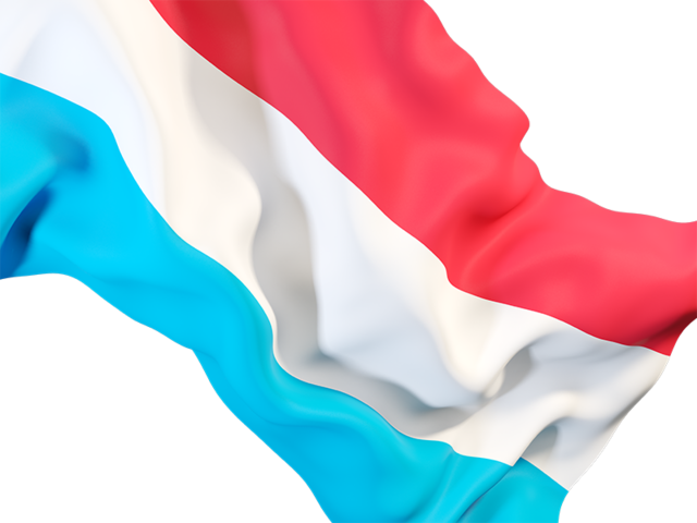 Waving flag closeup. Download flag icon of Luxembourg at PNG format