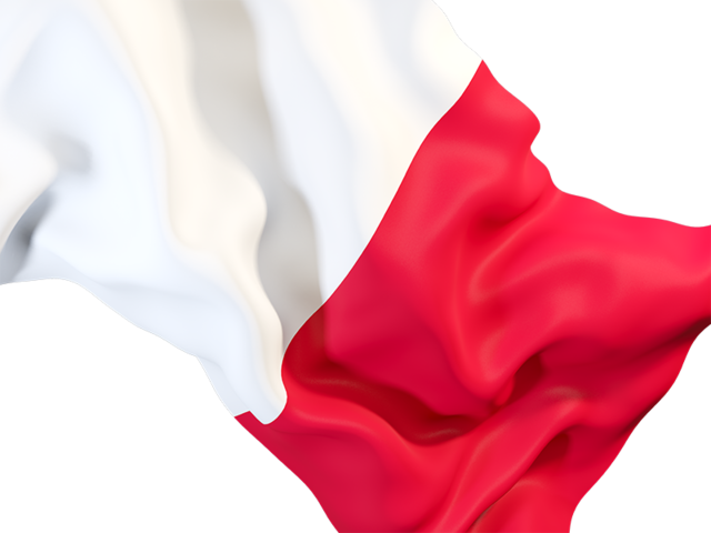 Waving flag closeup. Download flag icon of Malta at PNG format