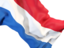 Netherlands. Waving flag closeup. Download icon.