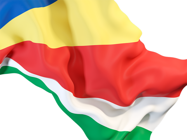 Waving flag closeup. Download flag icon of Seychelles at PNG format