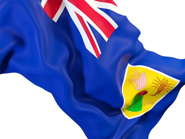 Waving flag closeup. Download flag icon of Turks and Caicos Islands at PNG format