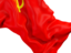 Soviet Union. Waving flag closeup. Download icon.