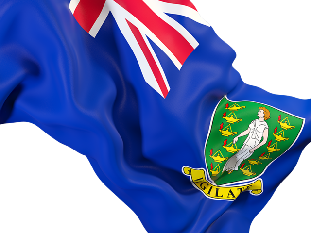 Waving flag closeup. Download flag icon of Virgin Islands at PNG format