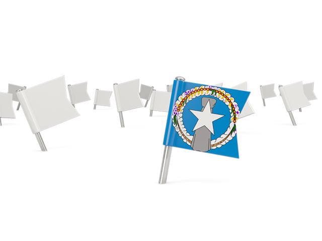 White flag pins. Download flag icon of Northern Mariana Islands at PNG format