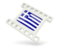 Greece. White movie icon. Download icon.