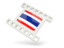 Thailand. White movie icon. Download icon.