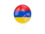 Armenia. White pointer with flag. Download icon.