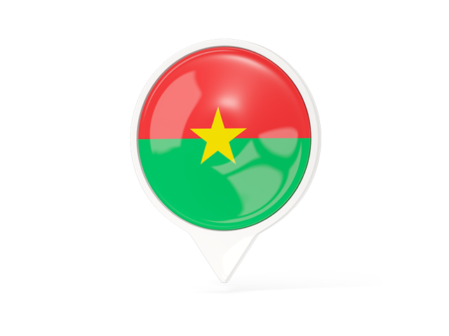 White pointer with flag. Download flag icon of Burkina Faso at PNG format
