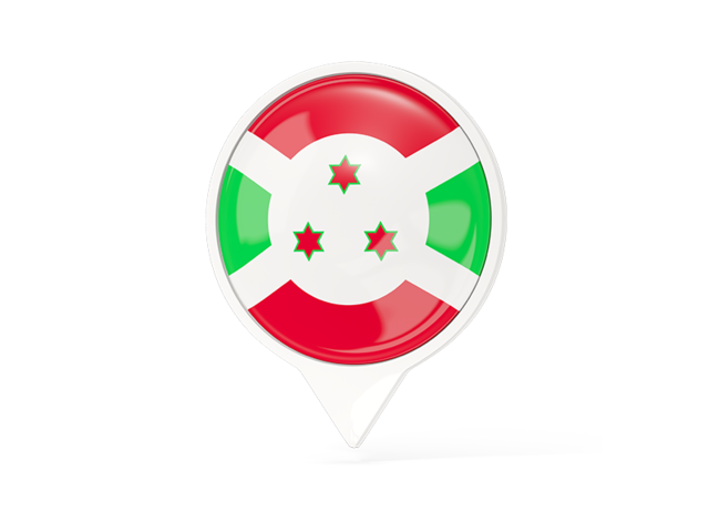 White pointer with flag. Download flag icon of Burundi at PNG format