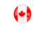 Canada. White pointer with flag. Download icon.