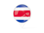 Costa Rica. White pointer with flag. Download icon.