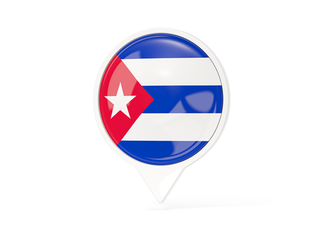 White pointer with flag. Download flag icon of Cuba at PNG format