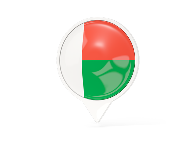 White pointer with flag. Download flag icon of Madagascar at PNG format