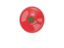 Morocco. White pointer with flag. Download icon.