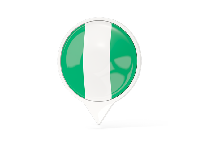 White pointer with flag. Download flag icon of Nigeria at PNG format