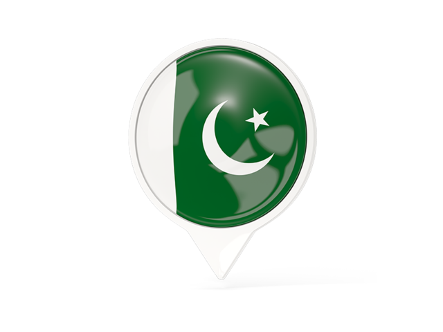White pointer with flag. Download flag icon of Pakistan at PNG format