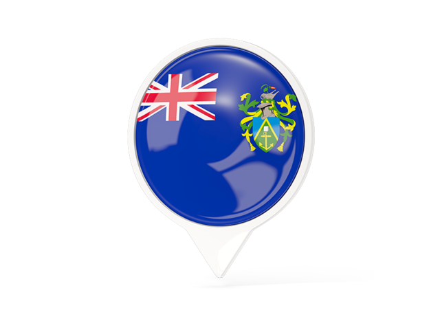 White pointer with flag. Download flag icon of Pitcairn Islands at PNG format