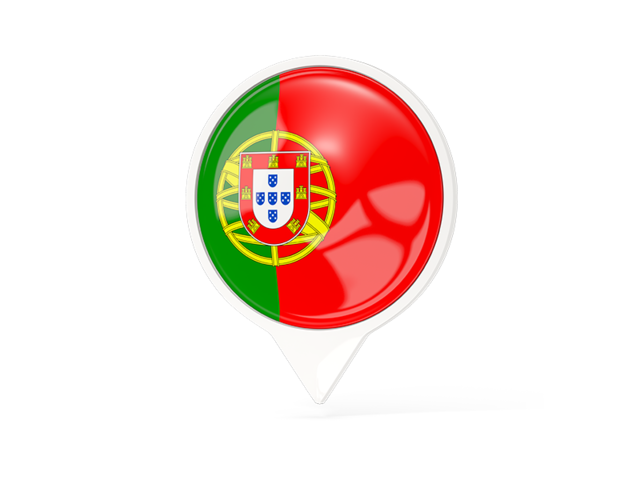 White pointer with flag. Download flag icon of Portugal at PNG format