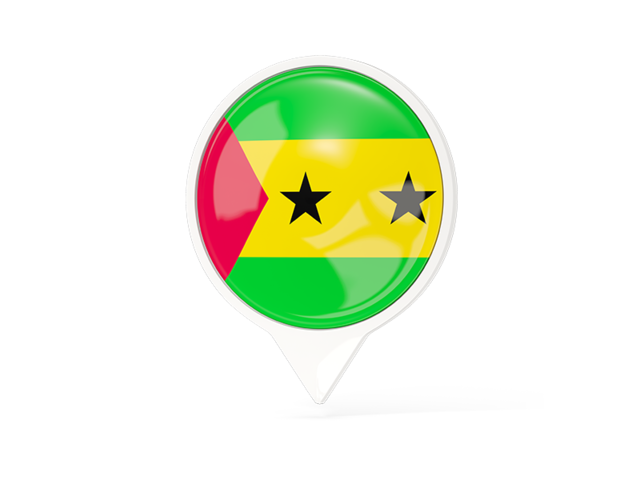 White pointer with flag. Download flag icon of Sao Tome and Principe at PNG format