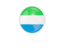 Sierra Leone. White pointer with flag. Download icon.