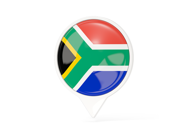 White pointer with flag. Download flag icon of South Africa at PNG format