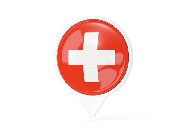 White pointer with flag. Download flag icon of Switzerland at PNG format