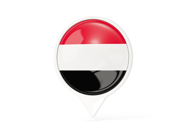 White pointer with flag. Download flag icon of Yemen at PNG format