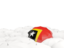 East Timor. White umbrellas with flag. Download icon.