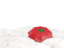 Morocco. White umbrellas with flag. Download icon.